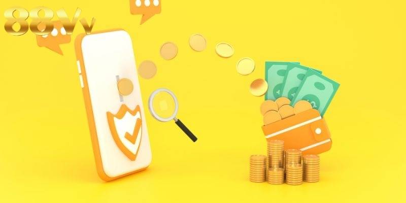 Người chơi nên xác nhận số tài khoản và ví điện tử